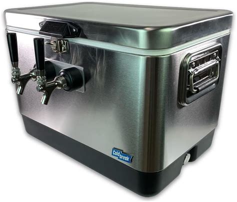 stainless steel jockey boxes|coldbreak 2 tap jockey box.